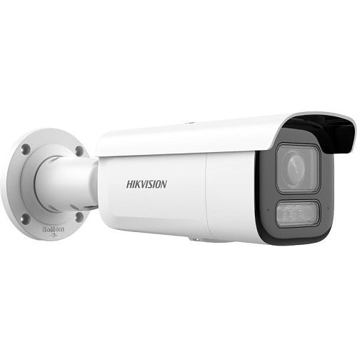 Hikvision DS-2CD2643G2-LIZS2U(2.8-12mm) Pro Series 4MP Acusense Cámara IP Bullet Varifocal con Luz Híbrida Inteligente Motorizada, Lente Varifocal de 2,8-12mm, WDR 120 dB, IP67, IK10