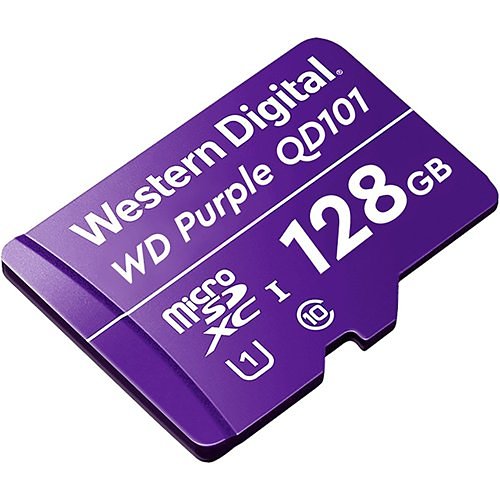 WD Purple 128GB - Tarjeta MicroSD Ultra Endurance para Videovigilancia