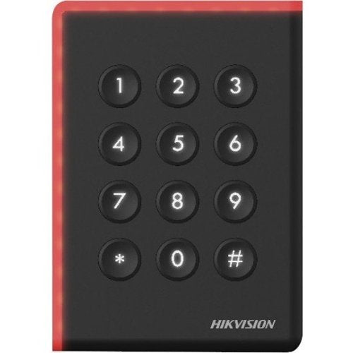 Hikvision DS-K1108ADK Lector de tarjetas con teclado de la serie Pro 1108A