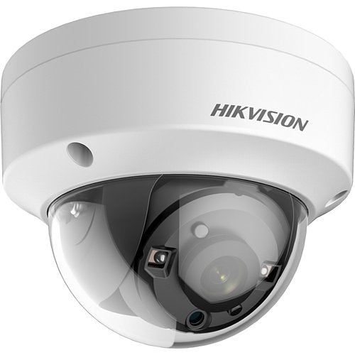 Hikvision DS-2CE57U7T-VPITF Cámara Domo Antivandálica 8MP Luz Ultrabaja Serie Pro, Objetivo Fijo 2,8mm