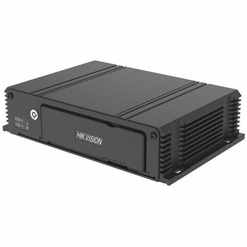 Hikvision AE-MD5043-SD DVR móvil de 4 canales y 2 tarjetas SD, H.264/H.265, negro