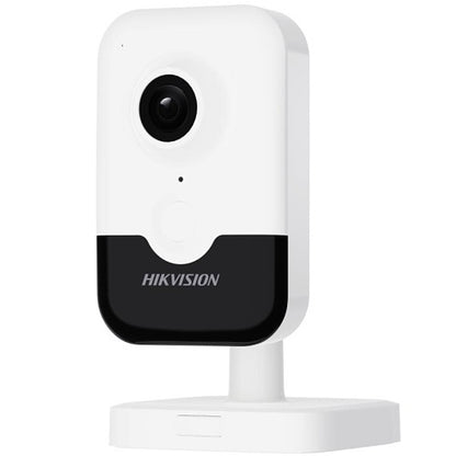 Hikvision DS-2CD2443G2-IW(W)(2.8mm) Cámara IP de cubo con detección del cuerpo humano, audio fijo, 4MP, serie Wi-Fi, lente de 2,8 mm, WDR, blanco