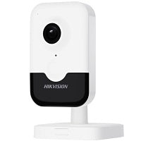 Hikvision DS-2CD2443G2-IW(W)(2.8mm) Cámara IP de cubo con detección del cuerpo humano, audio fijo, 4MP, serie Wi-Fi, lente de 2,8 mm, WDR, blanco