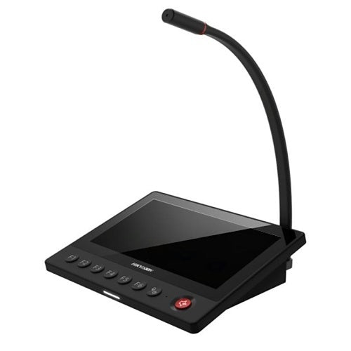 Hikvision DS-QAZ1MP7G1 Micrófono buscapersonas de 7", pantalla táctil IPS