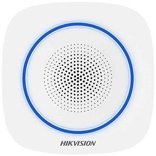 Hikvision DS-PS1-I-WE Sirena Interna Inalámbrica AX PRO - 868MHz Flash LED Azul