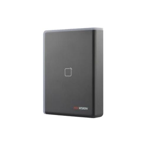 Hikvision DS-K1108AM Lector de tarjetas de proximidad Mifare de la serie Pro, compatible con RS-485, Wiegand W26-W34 y protocolo OSDP, negro