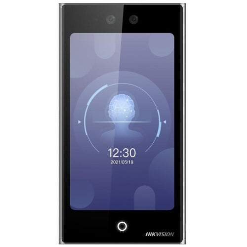 Hikvision DS-K1T673DX Terminal de acceso facial con pantalla táctil LCD de 7" de la serie Pro, objetivo gran angular de 2MP