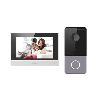 Hikvision DS-KIS604-P Kit de Videoportero IP