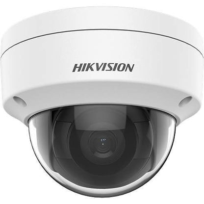Hikvision DS-2CD1123G0E-I Serie Value, IP67 2MP 2.8mm Lente Fija, IR 30M Cámara IP Domo, Blanca