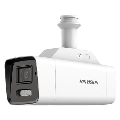Hikvision DS-2XS6A87G1-LS/4G(2.8MM) Serie Solar, Cámara bullet IP ColorVu 4G de 8MP, objetivo fijo de 2,8 mm, IP67, blanca