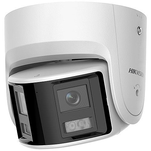 Hikvision DS-2CD2367G2P-LSU/SL(2.8MM)(C) Cámara IP de torreta panorámica de 6MP ColorVu de la serie Pro, objetivo focal fijo de 2,8 mm