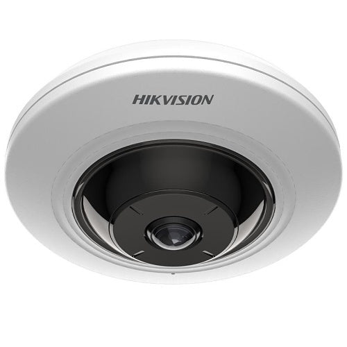 Hikvision DS-2CD3956G2-ISU(1.05MM) Cámara IP AcuSense Serie PanoVu 5MP ojo de pez, objetivo fijo de 1,05mm, WDR