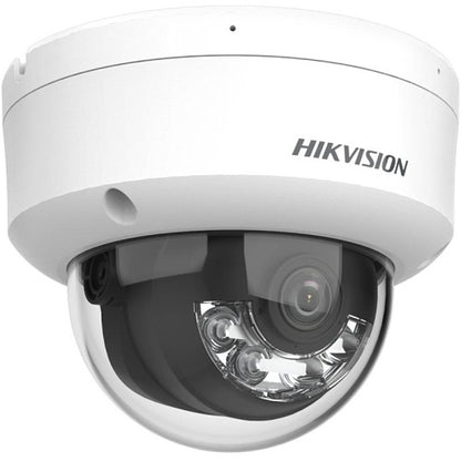 Hikvision DS-2CD1163G2-LIU(2.8mm) Cámara IP domo de luz híbrida inteligente de 6MP de la serie Value, lente fija de 2,8 mm, IP67, IK08, blanca
