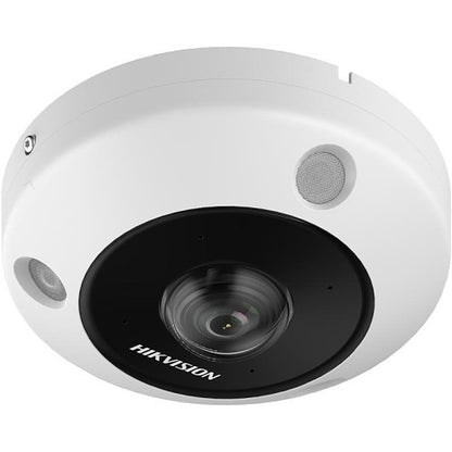 Hikvision DS-2CD6365G1-IVS(1.16mm) Cámara IP 6MP fisheye, Lente Fija 1.16mm, DeepinView, Blanca