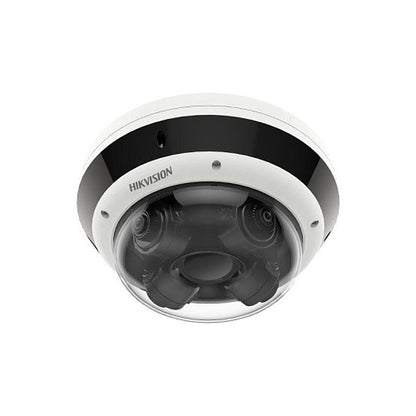 Hikvision DS-2CD6D44G1-IZS(2.8-8mm) Cámara IP multisensor de 4 direcciones, serie panorámica y fisheye, objetivo de 2,8-8 mm de distancia focal, WDR, IP67, IK10
