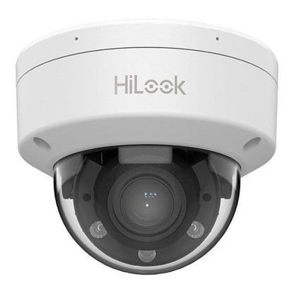 HiLook IPC-D640HA-LZU(2.8-12mm) Cámara IP domo varifocal MD 2.0 de 4MP y doble luz, objetivo varifocal de 2,8-12 mm