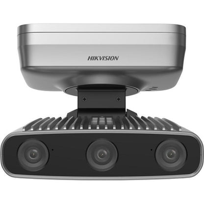 Hikvision IDS-2CD8447G0/B-RS(4MM) Cámara de análisis de actividad de triple lente de la serie DeepinView, lente fija de 4 mm, plateada