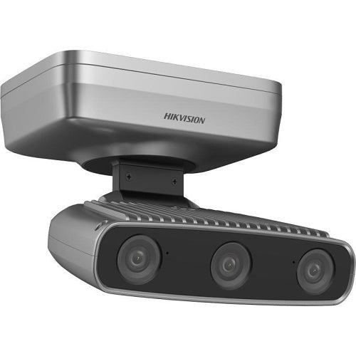Hikvision IDS-2CD8447G0/B-RS(4MM) Cámara de análisis de actividad de triple lente de la serie DeepinView, lente fija de 4 mm, plateada