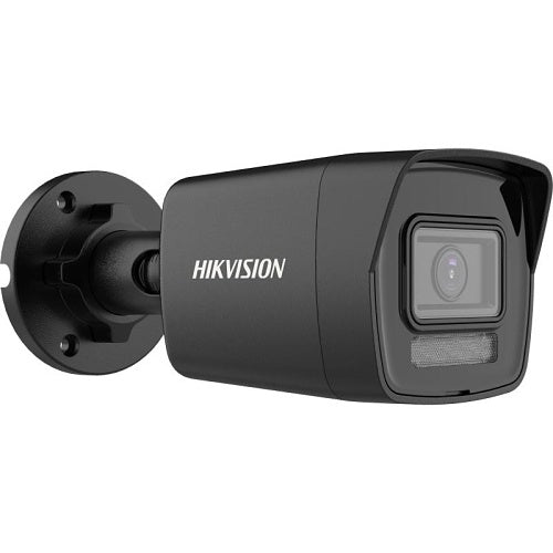 Hikvision DS-2CD1043G2-LIU(2.8mm)(BLACK) Value Series Cámara IP Bullet fija con luz híbrida inteligente de 4MP, objetivo de 2,8 mm, IP67, negra