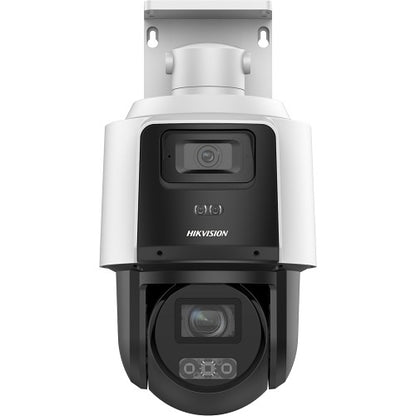 Hikvision DS-2SE3C404MWG-E/14(2.8mm) TandemVu Serie Value 4MP 4x PoE Cámara IP PTZ con zoom óptico 4x y zoom digital 16x, lente de 2,8 mm de canal bala y lente de 2,8-12 mm de canal PTZ