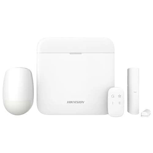 Hikvision DS-PWA64-KIT-WE AX PRO Kit 868MHz, (1)DS-PWA64-L-WE, (1)DS-PKF1-WE, (1)DS-PDP15P-EG2-WE, (1)DS-PDMC-EG2-WE